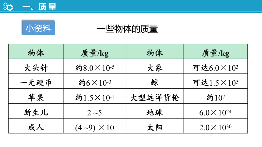 6.1物体的质量（课件）(共45张PPT)-苏科版八年级物理下册