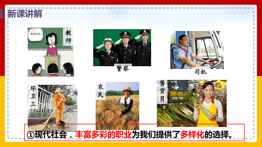 （核心素养目标）6.2 多彩的职业 课件(共41张PPT) - 2023-2024学年统编版九年级道德与法治下册