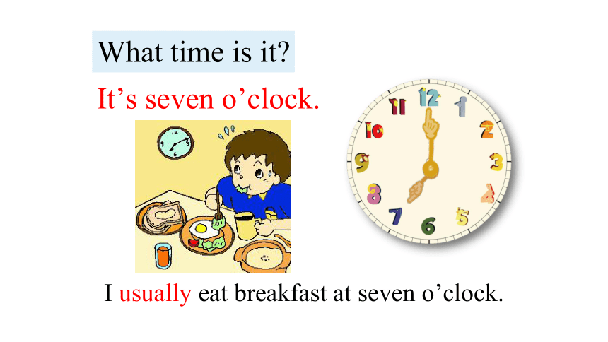 Unit2 What time do you go to school Section A 2d-3c课件(共30张PPT)人教版七年级下册