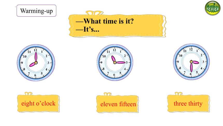 人教新目标Go For It!  七年级下册  Unit 2 What time do you go to school?  Section A Grammar Focus-3c (共27张PPT)