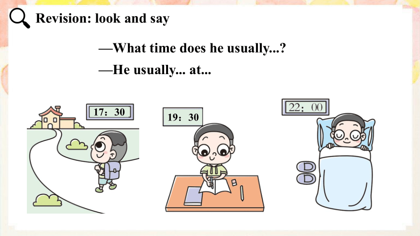 Unit 2 What time do you go to school?Section A 2a-2d 课件 2023-2024学年人教版英语七年级下册(共38张PPT，含内嵌音频)