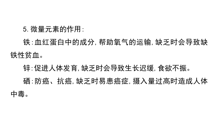 2024年中考化学总复习考点探究 课件 第十二单元 化学与生活(共53张PPT)