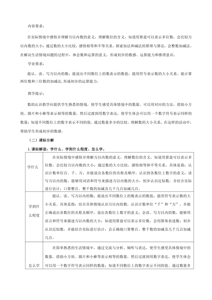 第二单元  万以内数的认识整单元（教案）-2023-2024学年二年级下册数学青岛版（表格式）