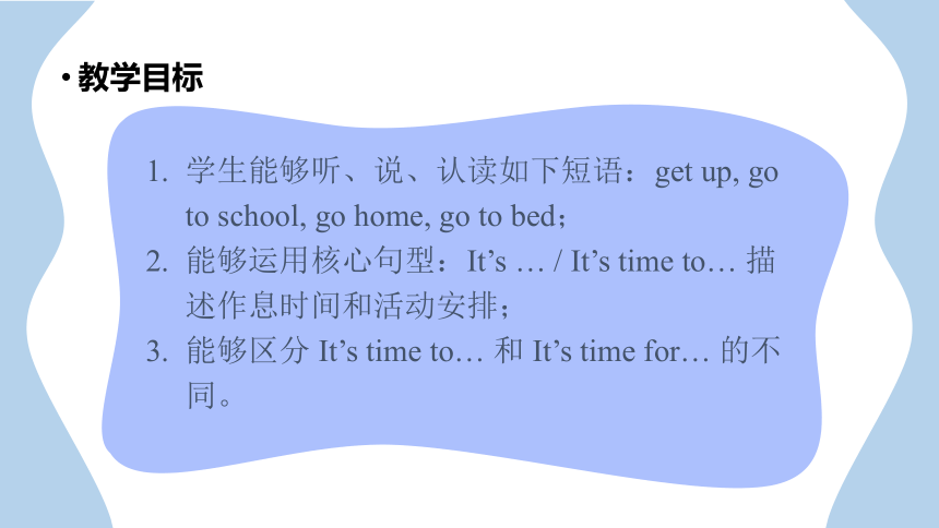 Unit 2 What time is it Part B Let's learn课件（37张PPT)