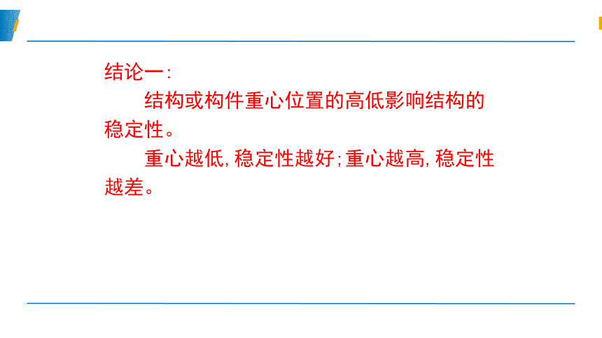 苏教版（2019）必修技术与设计2高中通用技术任务一 探析结构稳定性 课件(共32张PPT)