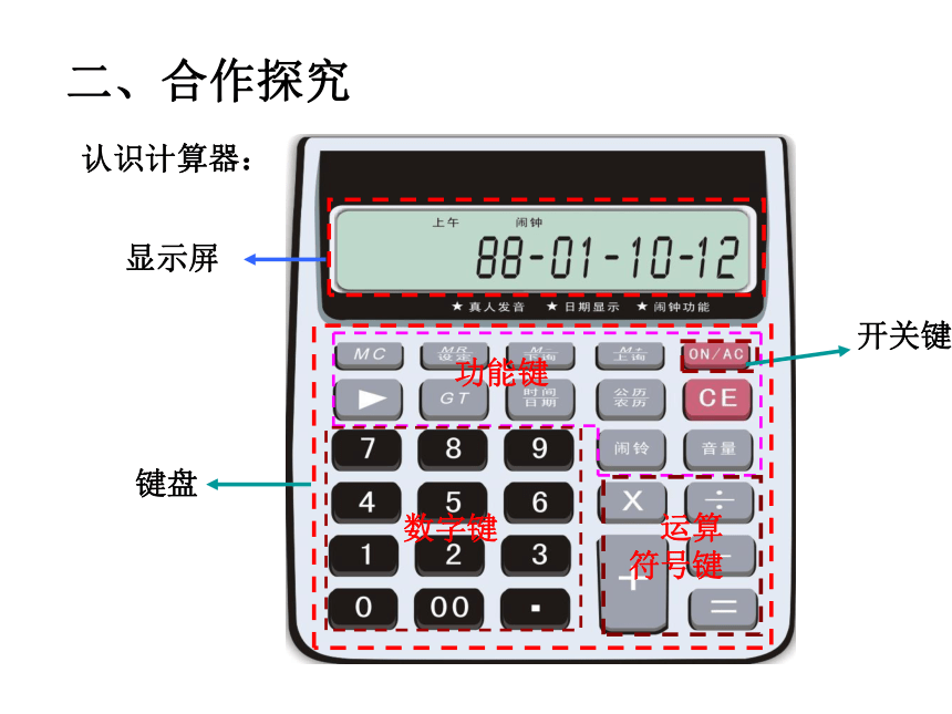 青岛版 数学四年级上册  一  计算器（共18张ppt)