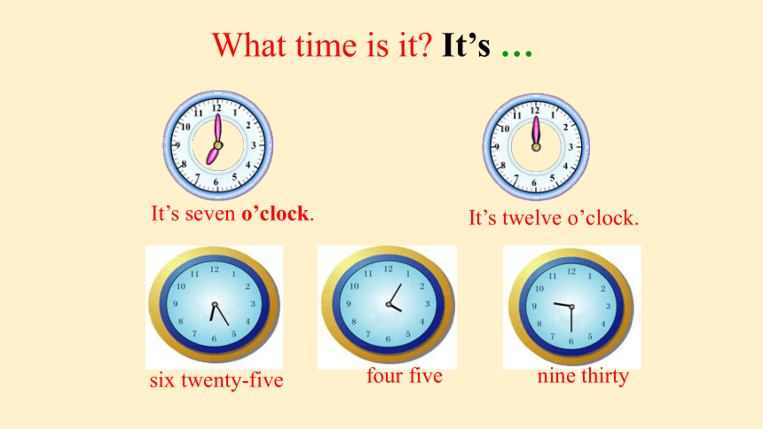 Unit 2 What time do you go to school?  Section A 1a-2d 课件 +嵌入音频(共29张PPT)