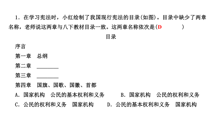 第二课保障宪法实施复习课件(共44张PPT)