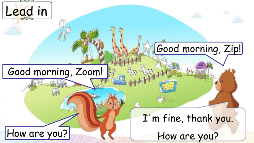 Unit 3 At the zoo Part A  Let's learn&Let's do 课件（共20张PPT，内嵌音视频）