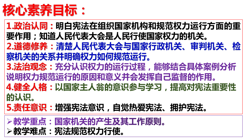 【新课标】1.2 治国安邦的总章程【2024春新教材】（29张ppt）