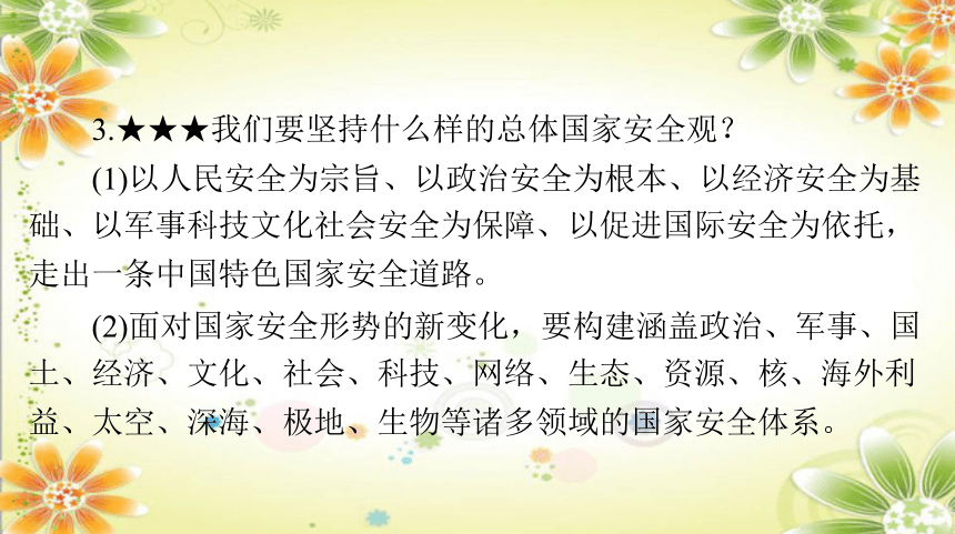 2024年中考道德与法治课件(共95张PPT)： 专题九 捍卫国家利益 维护国家统一