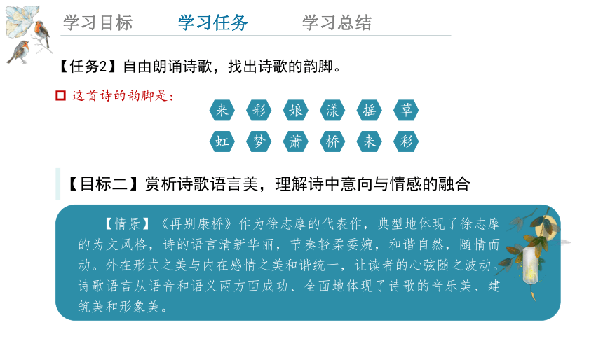 6.2《再别康桥》 课件(共13张PPT)  2023-2024学年高一语文统编版选择性必修下册