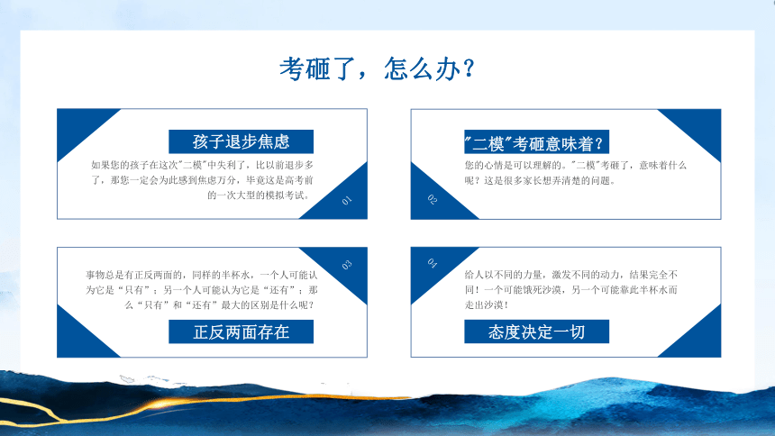 【高考加油】智慧陪伴，护航高考-2024年高考前家长会-高考二模后家长会（课件）