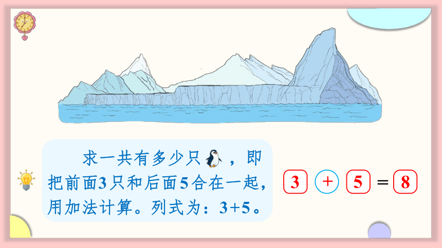 北师大版数学一年级上册3.7 可爱的企鹅课件（22张PPT)