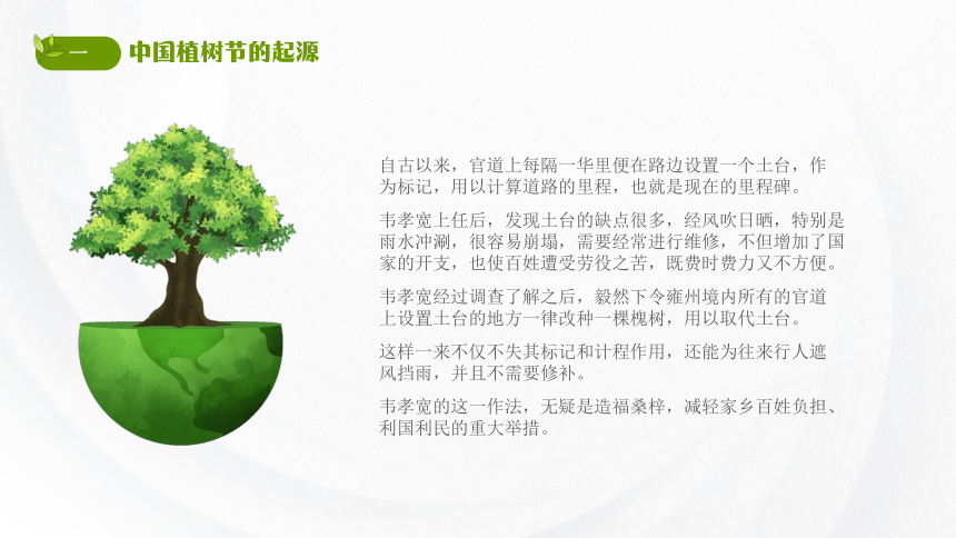 【植一棵树，美化家园】“植”此青绿，拥抱春天-2024年3月12日植树节主题班会（初中通用版）