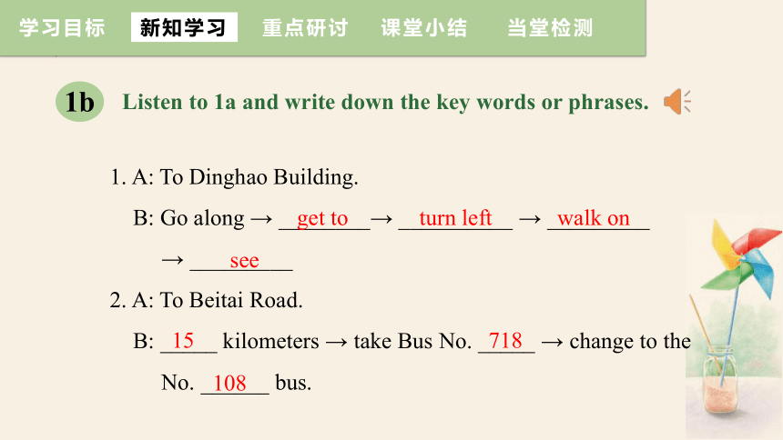 Unit 6 Topic 3 How can I get to the library? Section B课件 (共16张PPT)