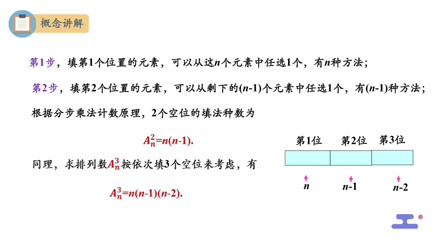 数学人教A版（2019）选择性必修第三册6.2.2排列数 课件（共32张ppt）