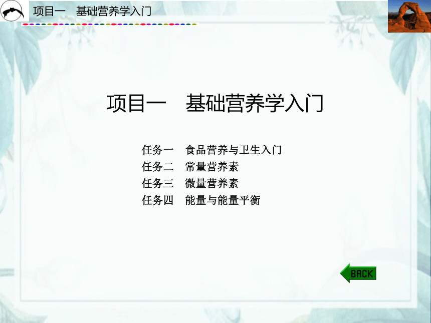 项目1  基础营养学入门_2 课件(共61张PPT)- 《食品营养与卫生》同步教学（西安科大版）