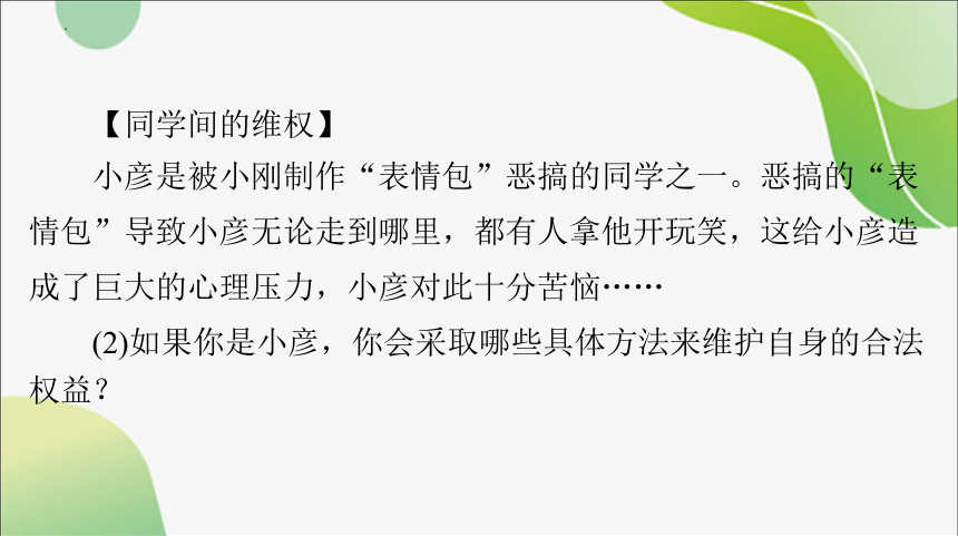 3.2 依法行使权利 课件(共33张PPT)-2023-2024学年统编版道德与法治八年级下册