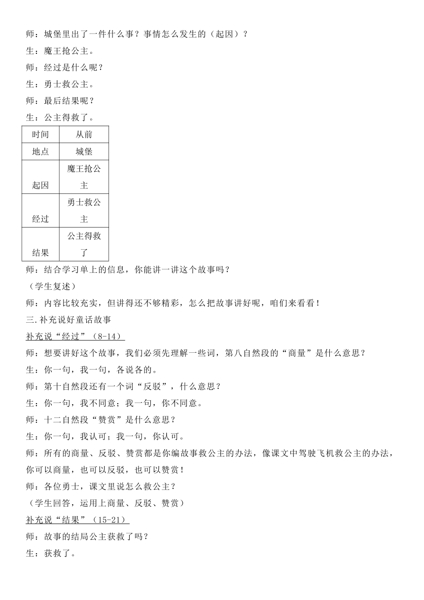 10 沙滩上的童话 教学实录