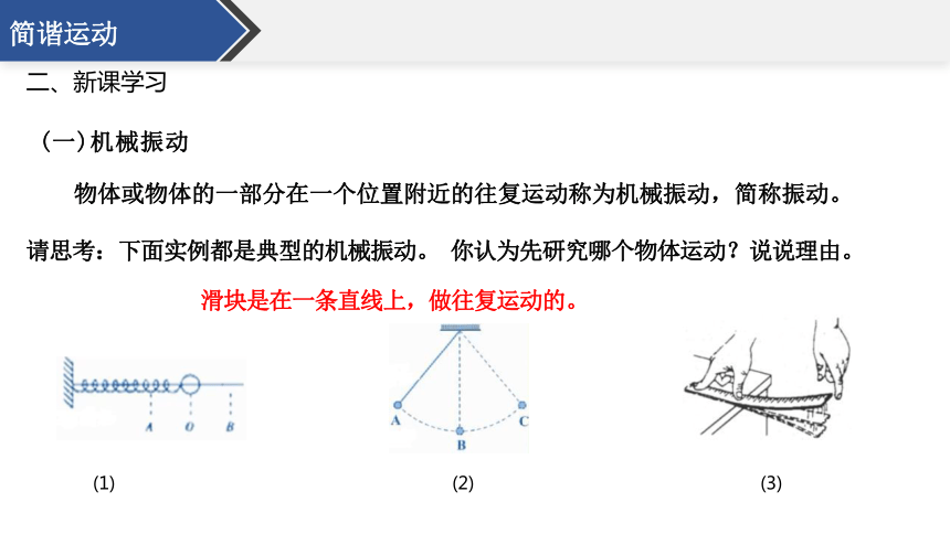 物理人教版（2019）选择性必修第一册2.1简谐运动（共25张ppt）