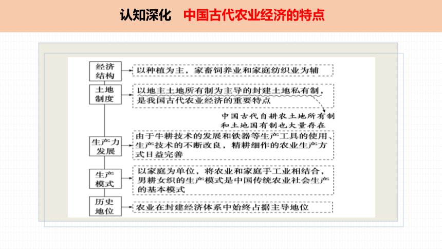 专题三 中国古代的经济与社会生活 课件(共49张PPT)-2024届高三历史统编版二轮复习