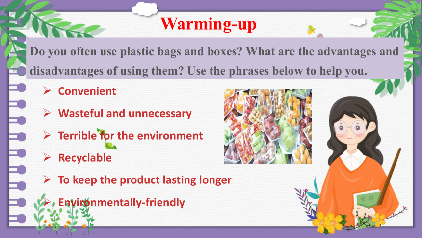 北师大版（2019）  选择性必修第一册  Unit 3 Conservation  Lesson 2 War on Plastic Packets课件(共17张PPT)