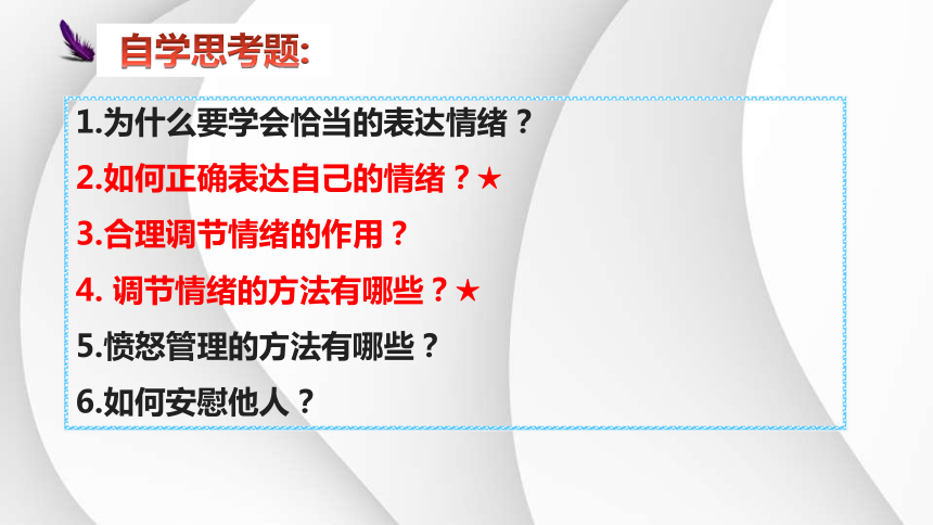 4.2 情绪的管理课件(共28张PPT)-2023-2024学年统编版道德与法治七年级下册