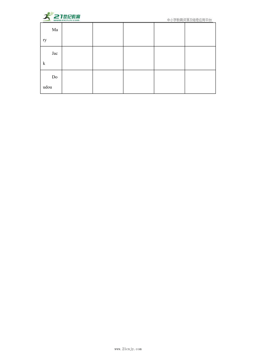 2023-2024学年外研版（三起）三年级英语下册Module 5 单元测试（含解析）