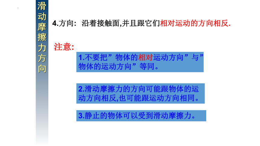 3.2 摩擦力课件-2023-2024学年高一上学期物理人教版（2019）必修第一册(共27张PPT)