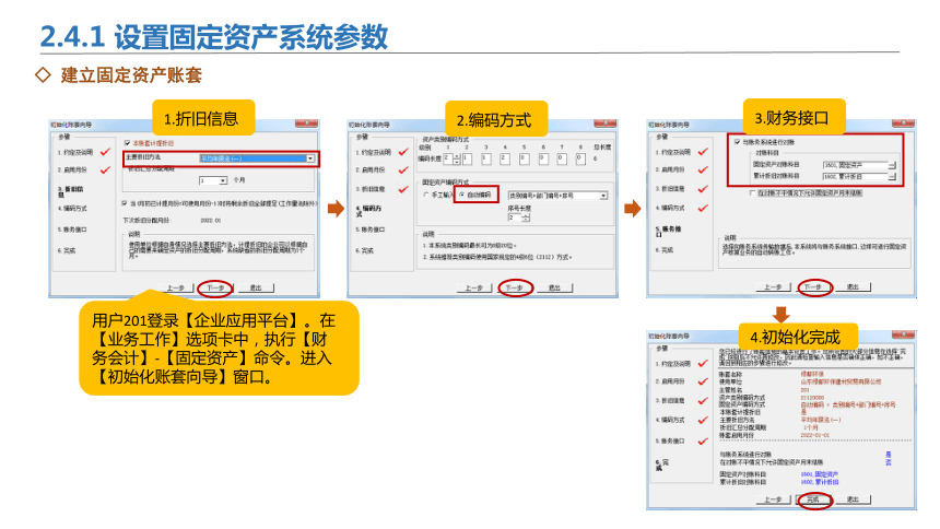 2.4固定资产系统初始设置 课件(共28张PPT)-《会计信息化》同步教学（北京理工大学出版社）