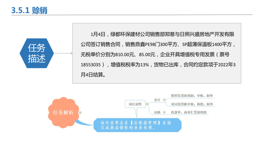 3.5销售收款业务 课件(共36张PPT)-《会计信息化》同步教学（北京理工大学出版社）