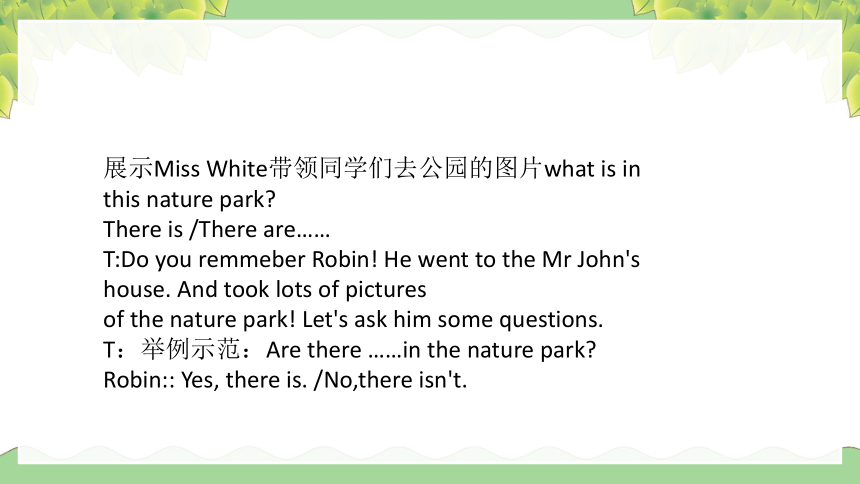 Unit6 In a nature park Part C Storytime 课件(共36张PPT)
