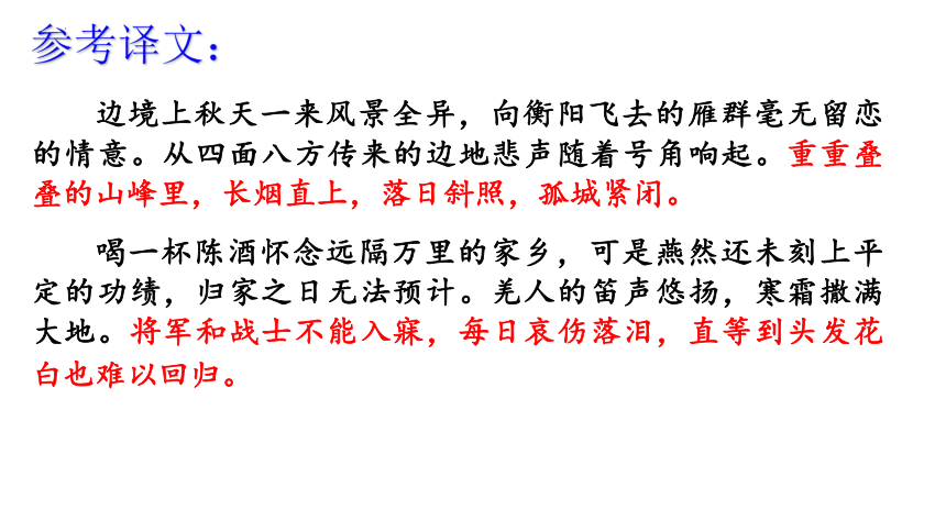 2023-2024学年统编版语文九年级下册 第12课 渔家傲·秋思课件（共31张ppt）