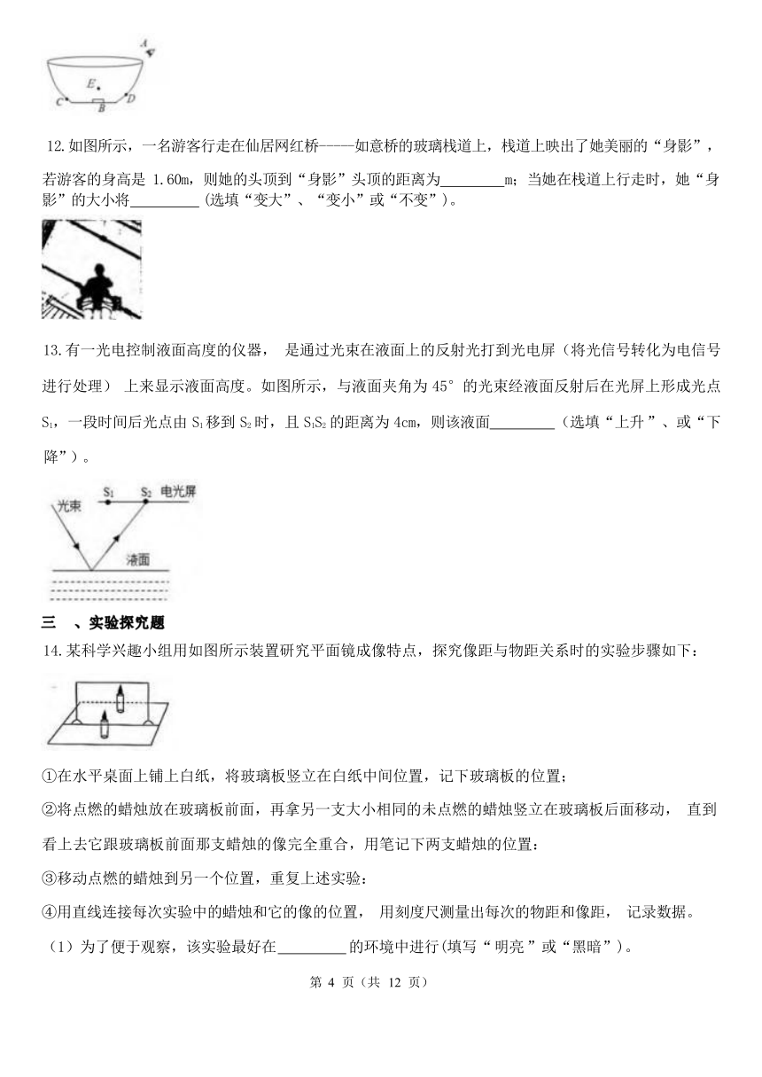 2.5光的反射和折射 同步练习（含解析）