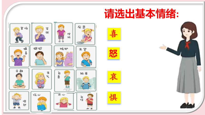 4.1 青春的情绪  课件(共25张PPT)- 七年级道德与法治下册