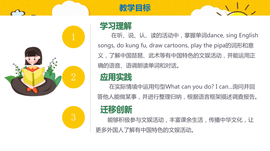 Unit 4 What can you do?Part A learn 说课课件(共21张PPT)