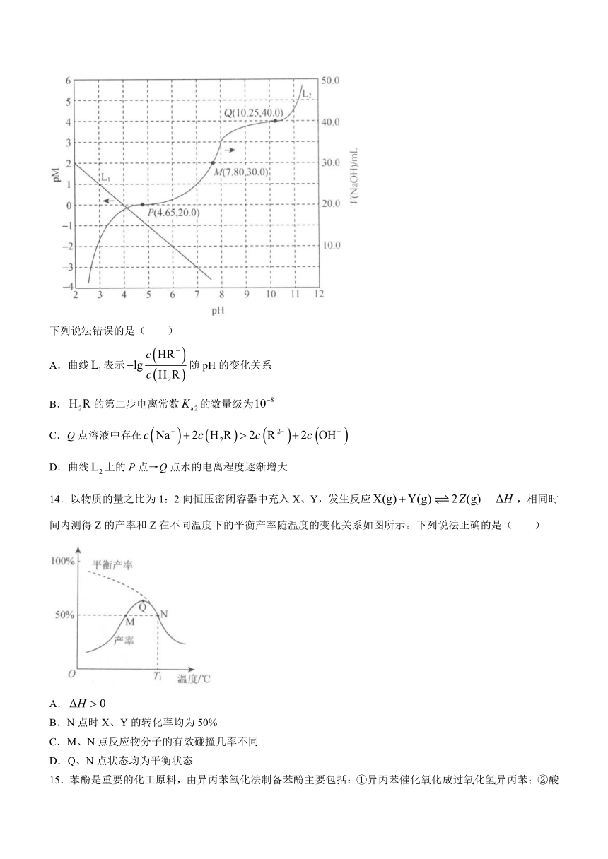 2024届辽宁省名校联盟高三高考（调研卷）化学试题（一）（含解析）