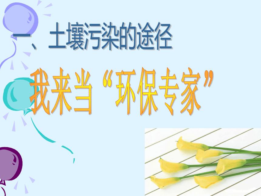 华师大版科学人类活动与土壤