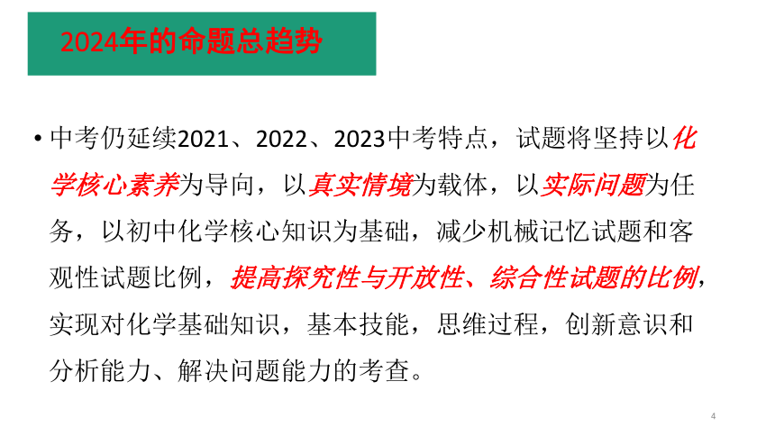 2024年安徽省中考化学复习讲座 课件(共68张PPT)