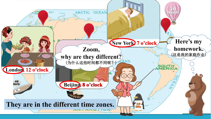 Unit 2 What time is it Part A Let's learn课件（39张PPT)