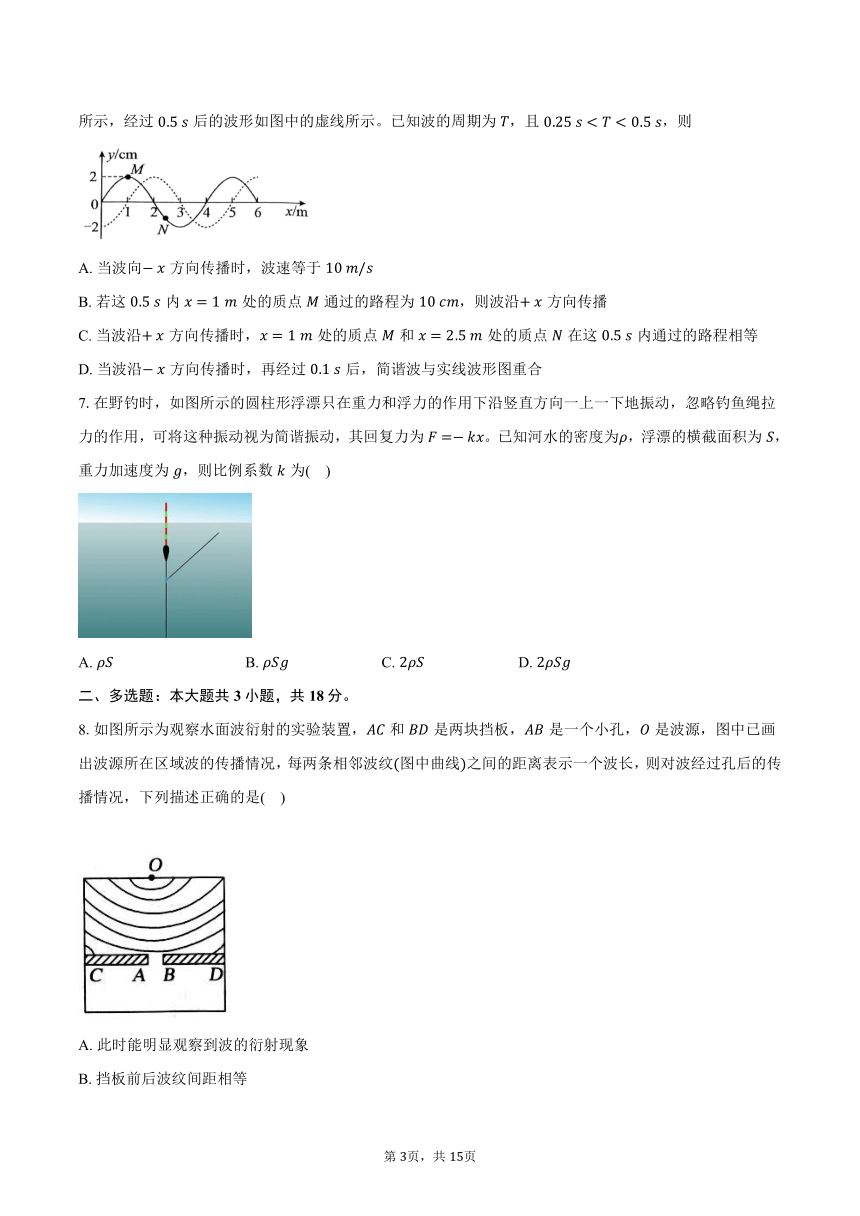 2023-2024学年江西省新余市第一中学高二（下）开学考试物理试卷（含解析）