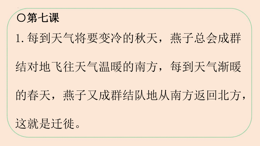 三年级下册科学冀人版第二单元《动植物对环境的适应》知识点总结与练习+课件(共38张PPT)