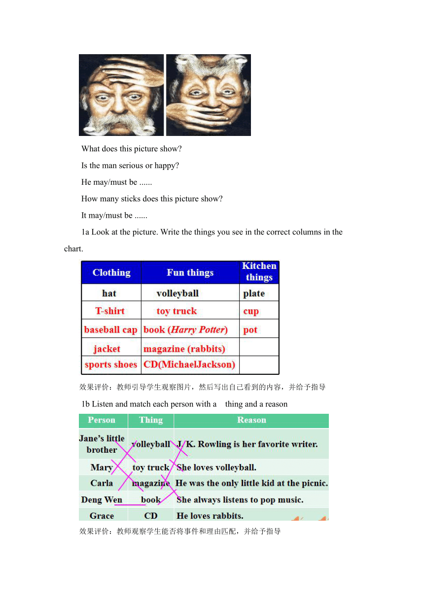 人教版九年级全一册Unit 8It must belong to Carla. Section A（1a-2d）教案