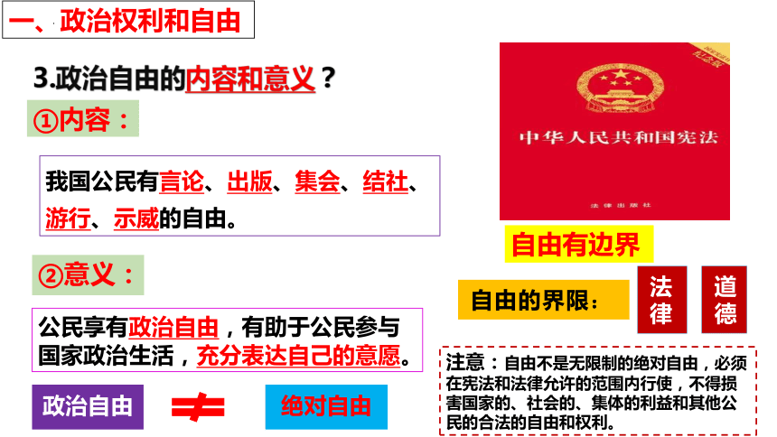 【新课标】3.1 公民基本权利 课件【2024年春新教材】（38张ppt）