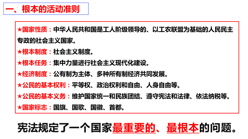 【核心素养目标】2.1  坚持依宪治国（26张ppt）