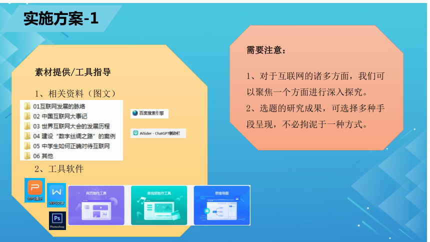 第一单元 三、项目开展 课件(共14张PPT) 苏科版（2023）初中信息技术七年级上册