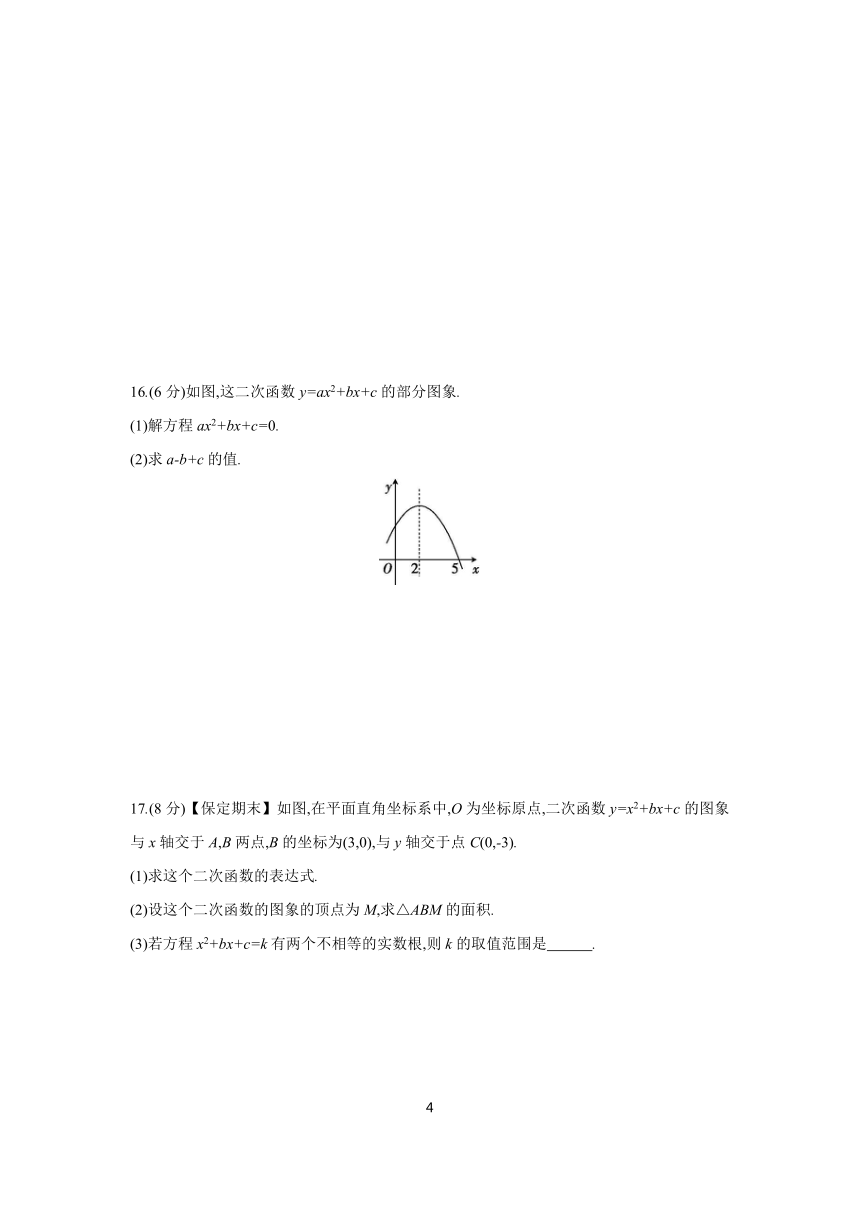 第二十二章 二次函数 分层练习（含解析） 2023-2024学年数学人教版九年级上册