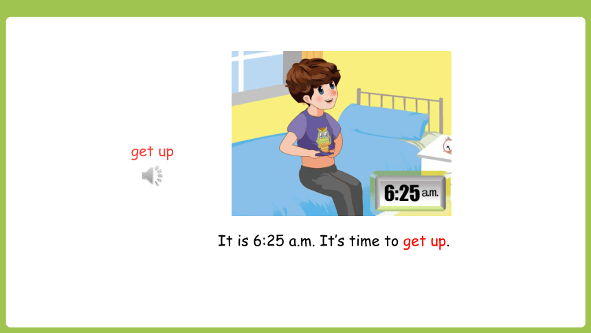 Unit 2 What time is it Part B Let's learn & Let's play  课件(共22张PPT)