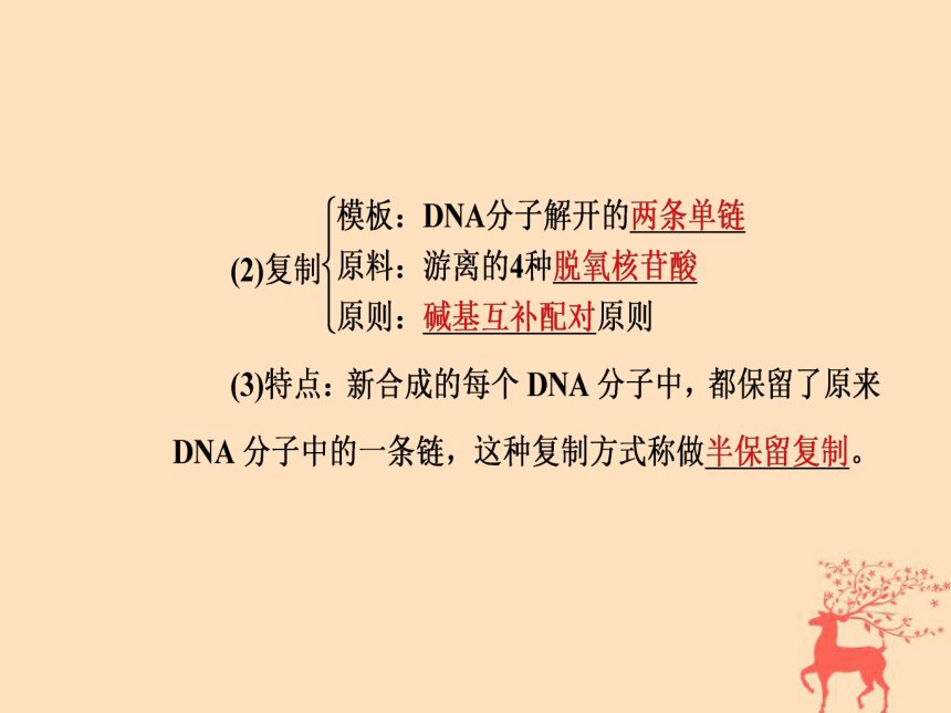 2018年秋高中生物新人教版必修2第三章基因的本质第3节第4节基因是有遗传效应的DNA片段课件（64张PPT）
